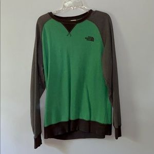 North Face crew neck sweatshirt